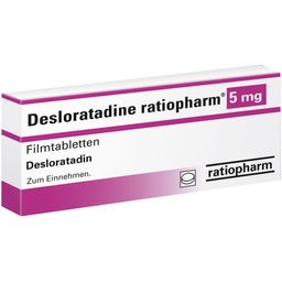 DESLORATADINE ratiopharm® 5 mg Filmtabletten