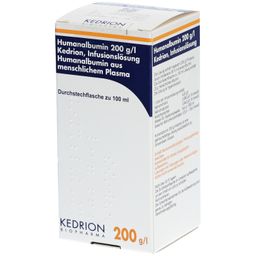 Humanalbumin 200 g/l Kedrio
