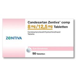 Candesartan Zentiva® comp 8 mg/12,5 mg