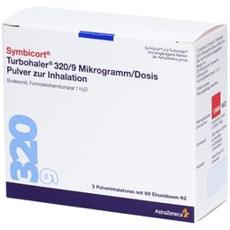 SYMBICORT Turbohaler 320/9 µg/Dosis 60 ED
