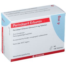 Perindopril Erbumin Glenmark 4 mg