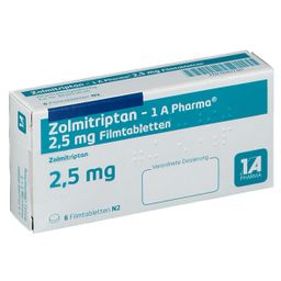 Zolmitriptan 1A Phar 2.5Mg