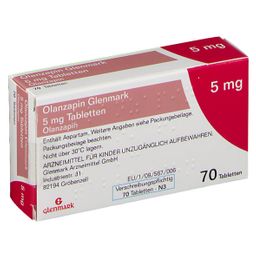 Olanzapin Glenmark 5 mg