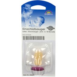 Baby-Frank Einschlafsauger Kirschform Latex Gr. 2 6-18 Monate pink