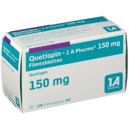 Quetiapin 1A Pharma® 150Mg