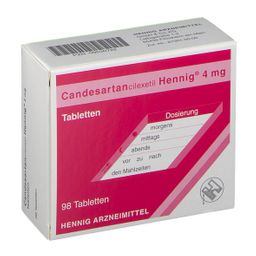 Candesartancilexetil Hennig® 4 mg