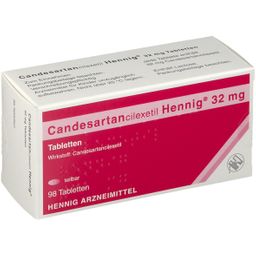 CANDESARTANCILEXETIL Hennig 32 mg Tabletten