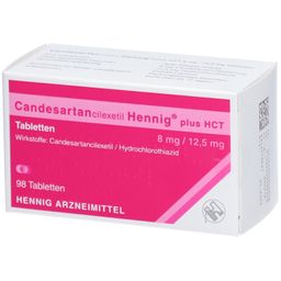 CANDESARTANCILEXETIL Hennig plus HCT 8 mg/12,5 mg