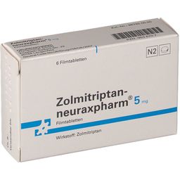 ZOLMITRIPTAN neuraxpharm 5 mg Filmtabletten