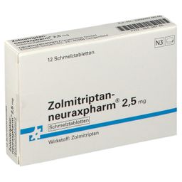 Zolmitriptan-neuraxpharm® 2,5 mg