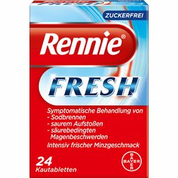 Rennie® Fresh Kautabletten bei Sodbrennen