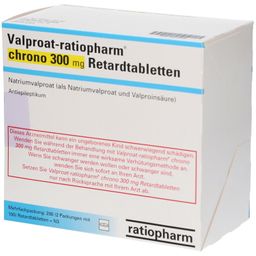 Valproat-ratiopharm® chrono 300 mg