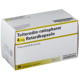 Tolterodin-ratiopharm® 4 mg Retardkapseln