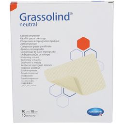 Grassolind® neutral Salbenkompressen 10 cm x 10 cm