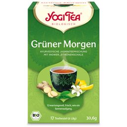 YOGI TEA® Grüner Morgen, Bio Jasmin-Tee