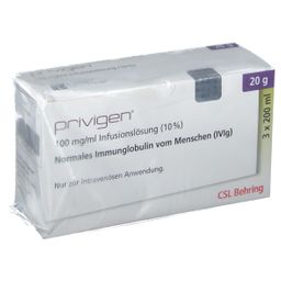 PRIVIGEN 10% Lösung 3x20 g Infusionslösung Dsfl.