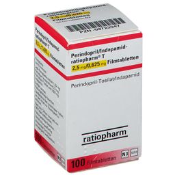 Perindopril/Indapamid-ratiopharm® T 2,5 mg/0,625 mg