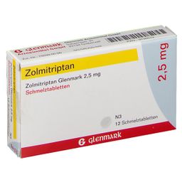 Zolmitriptan Glenmark 2,5 mg