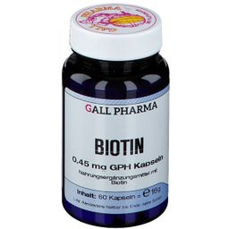 GALL PHARMA Biotin 0,45 mg GPH Kapseln