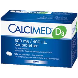 CALCIMED® D3 600 mg/400 I.E. Kautabletten