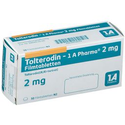 Tolterodin - 1 A Pharma® 2 mg