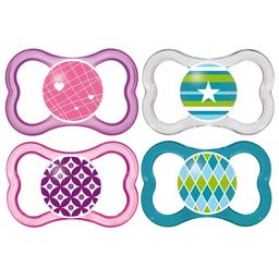MAM Air Silikon 0-6 Monate Schnuller (Farbe/Motiv nicht wählbar)