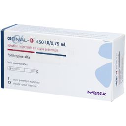 Gonal-F 450 I.E./0,75 ml 33 µg/0,75 ml