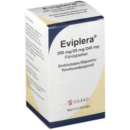 Eviplera 200 mg/25 mg/245 mg