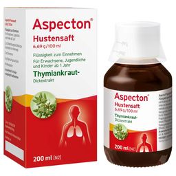 Aspecton® Hustensaft bei Husten und akuter Bronchitis