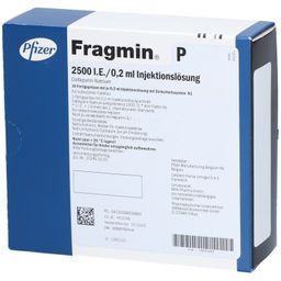 FRAGMIN 2.500 I.E. P Inj.-Lsg.i.e.FS.m.Sich-Sys.