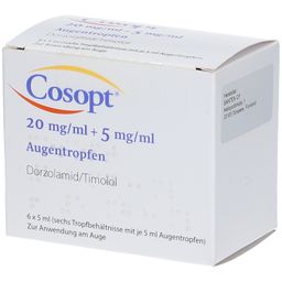 Cosopt 20 mg/ml + 5 mg/ml