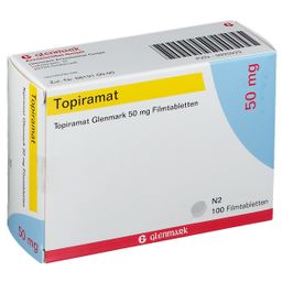 Topiramat Glenmark 50 mg