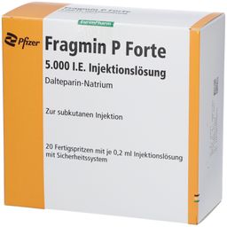 FRAGMIN 5.000 I.E. P Forte Inj.L.i.e.FS.m.Sich-Sy.