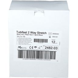 Tubifast 2-Way Stretch 7,5 cm x 1 m blau