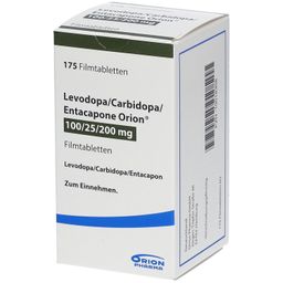 LEVODOPA/Carbidopa/Entacapone Orion 100 mg/25 mg/200 mg