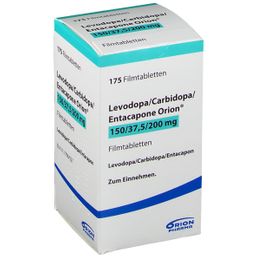 LEVODOPA/Carbidopa/Entacapone Orion 150 mg/37,5 mg/200 mg