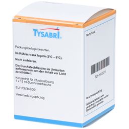 TYSABRI 300 mg 20 mg/ml Konz.z.Herst.e.Inf.-Lsg.