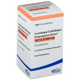Levodopa/Carbidopa/Entacapone Orion® 50 mg/12,5 mg/200 mg