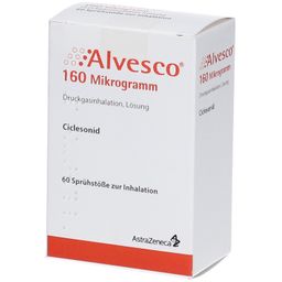 Alvesco® 160 µg 60 Hub Druckgasinhalation