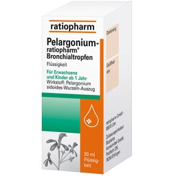 Pelargonium-ratiopharm® Bronchialtropfen