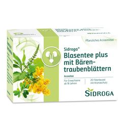 Sidroga® Blasentee plus mit Bärentraubenblättern