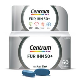 Centrum® Für Ihn 50+, 60 St. - Nahrungsergänzungsmittel - Jetzt 20% mit dem Code Vitamine20 sparen* + Vitasprint Fokus 20 Stück GRATIS