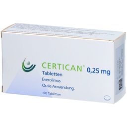 CERTICAN 0,25 mg Tabletten