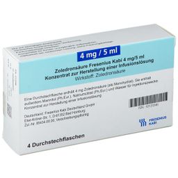 Zoledronsäure Fresenius 4 mg/5 ml