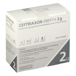 cefTRIAXon EBERTH 2 g Kombipackung