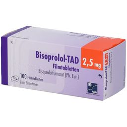 Bisoprolol Tad 2,5 mg