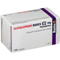 ESCITALOPRAM BASICS 20 mg