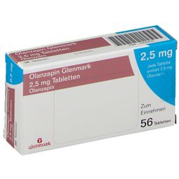 Olanzapin Glenmark 2,5 mg