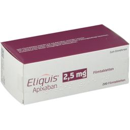 ELIQUIS® 2,5 mg