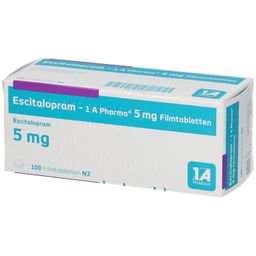 Escitalopram 1A Pharma® 5Mg